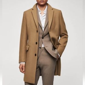 Mango Men's Long Coat